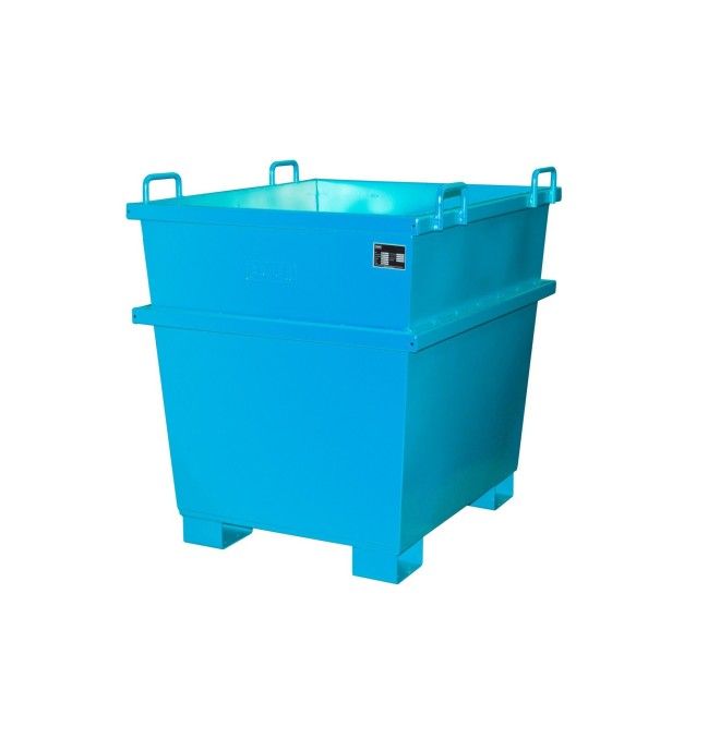 Kippbehälter--Container universal, lackiert, hellblau