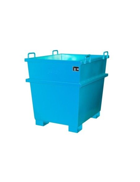 Kippbehälter--Container universal, lackiert, hellblau