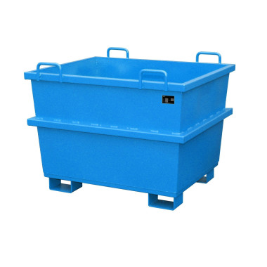Contenedor Universal, pintado, Azul claro