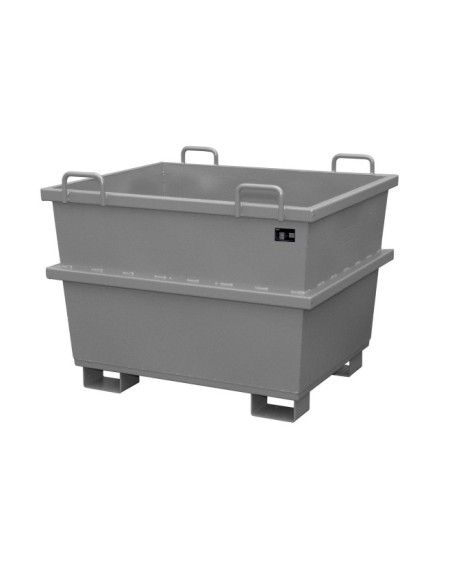 Tilting Container--Container universal, painted, gray mouse