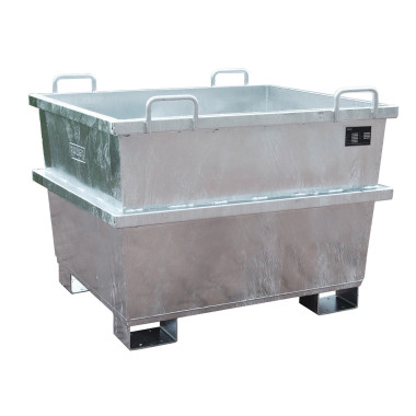 Contenedor universal, galvanizado en caliente