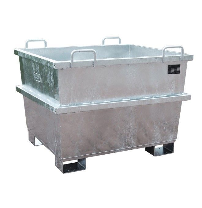 Tilting Container--Container universal, hot galvanized