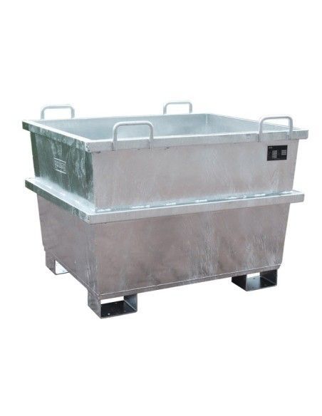 Tilting Container--Container universal, hot galvanized
