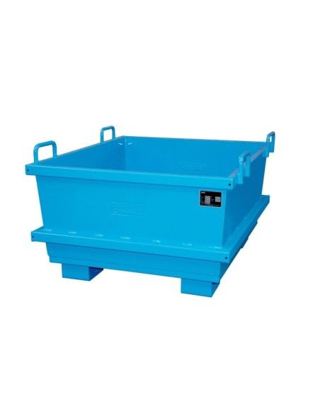 Contenedor universal para grua y para carretilla elevadora.