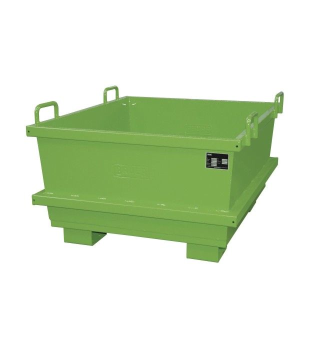Bacs Basculants--Conteneur Universal, peint, vert Reseda