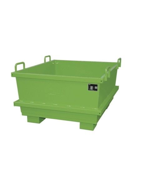 Tilting Container--Container Universal, painted, green Reseda