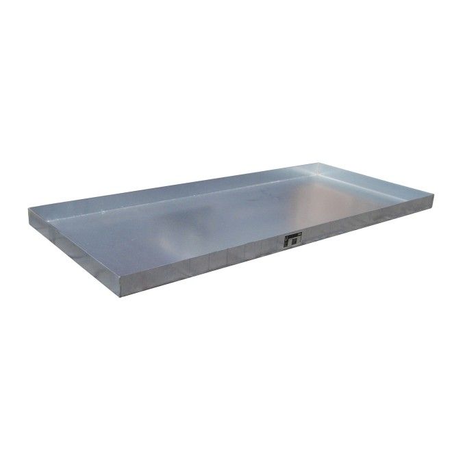 Bandeja de derrames para bidones/latas pequeñas, galvanizada