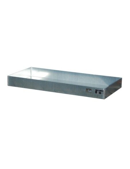 --Tabuleiro de derramamento para pequenos tambores/latas em paletes, galvanizado