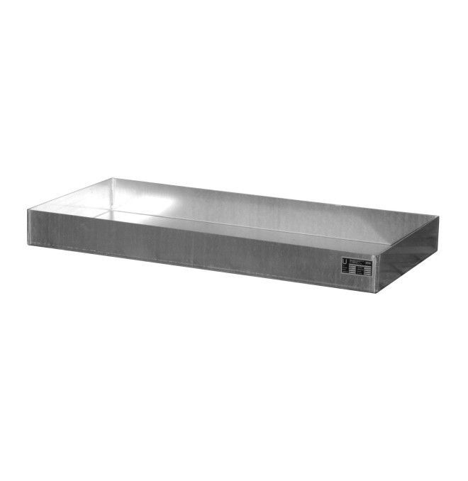--Small drums/candles on pallets, stainless steel 1.4571