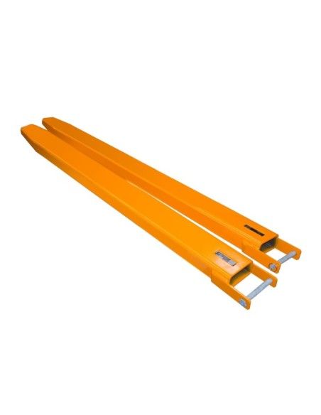 Forks and Accessories--Extensions of fork (1600 mm long), painted, Orange yellow