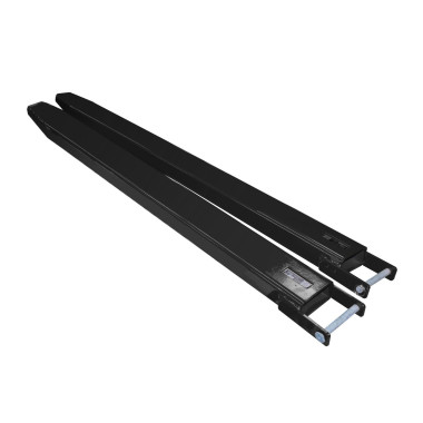 Forks and Accessories--Extensions of fork (2000 mm long), painted, black grey