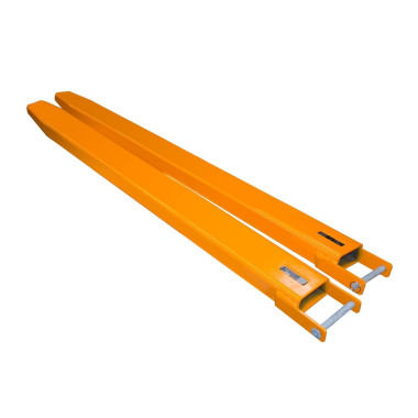 Forcelle e Loro Accessori--Estensioni di forchetta (lunghezza 2000 mm), dipinto, giallo arancio
