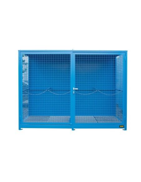 Conteneurs Pour Matières Dangereuses--Conteneur pour pompes à gaz (silla floor), peint, bleu clair