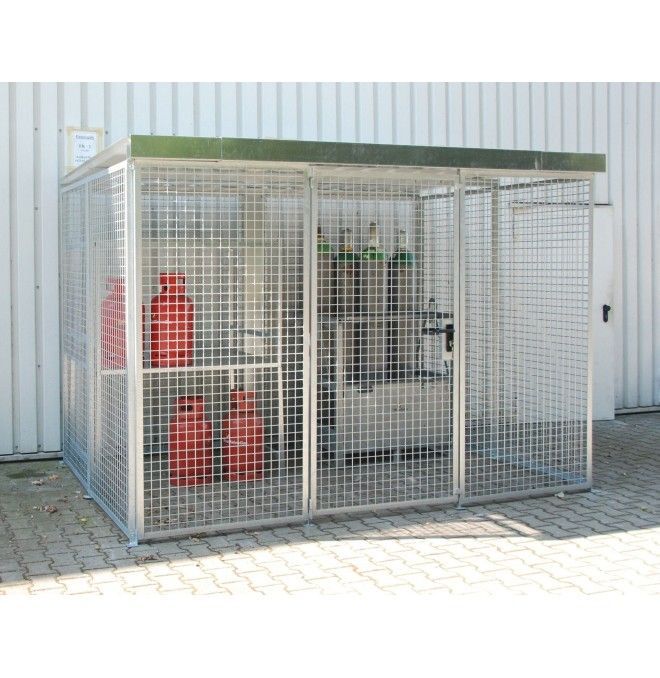 Gefahrstoffschränke--Container für gaspumpen, heiß verzinkt