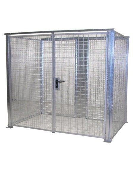 Armoires pour matières dangereuses--Conteneur pour pompes à gaz, galvanisé chaud