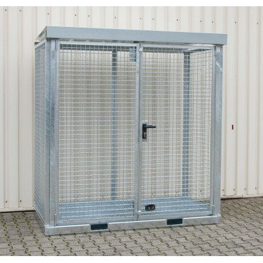 Gefahrstoffschränke--Container für gasflaschen, heiß verzinkt