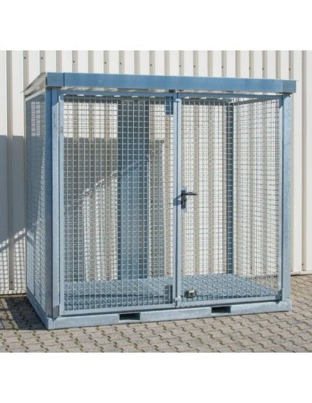 Armadi per materiali pericolosi--Contenitore per pompe a gas, zincato a caldo