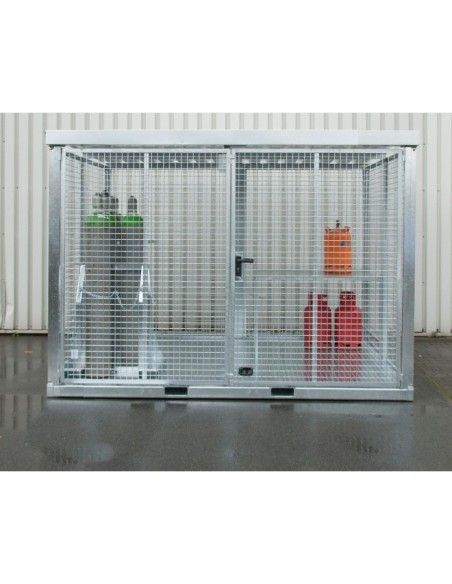 Gefahrstoffschränke--Container für gaspumpen, heiß verzinkt