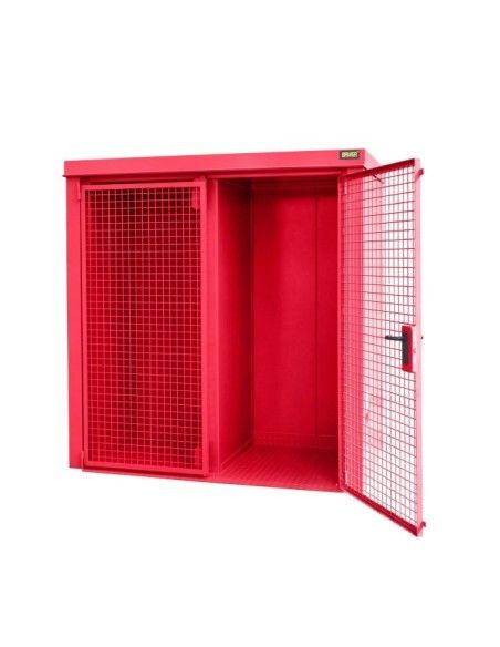 Armadi per materiali pericolosi--Contenitore per pompe a gas, verniciate, fuoco rosso