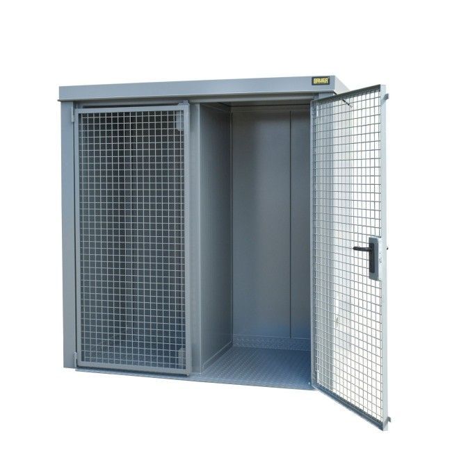 Armadi per materiali pericolosi--Contenitore per pompe a gas, verniciate, topo grigio