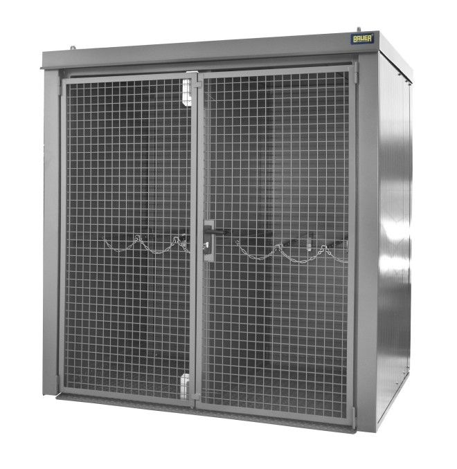 Armadi per materiali pericolosi--Contenitore per pompe a gas, verniciate, topo grigio