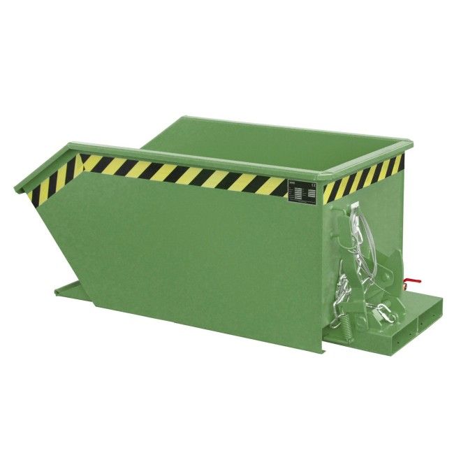 Bacs Basculants--Conteneur de jetons, peints, vert