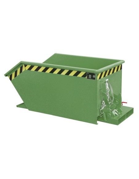 Bacs Basculants--Conteneur de jetons, peints, vert