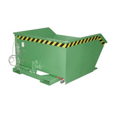 Bacs Basculants--Conteneur de jetons, peints, vert