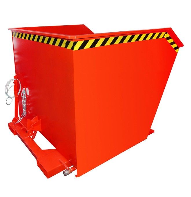 Bacs Basculants--Conteneur feu rouge