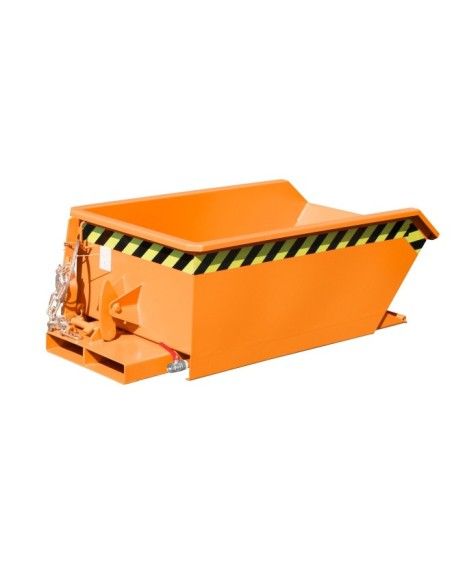 Kippbehälter--Mini container von chips, lackiert, Orange gelb