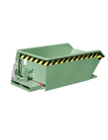 Bacs Basculants--Mini conteneur de jetons, peints, vert