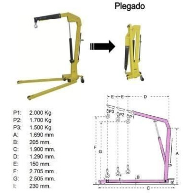 Cranes--Crane 1,000kg 2