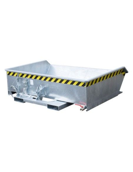 Kippbehälter--Mini container von chips, heiß verzinkt