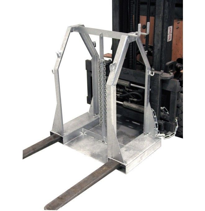 To load pumps and drums--Pallet for gas pumps, hot galvanized