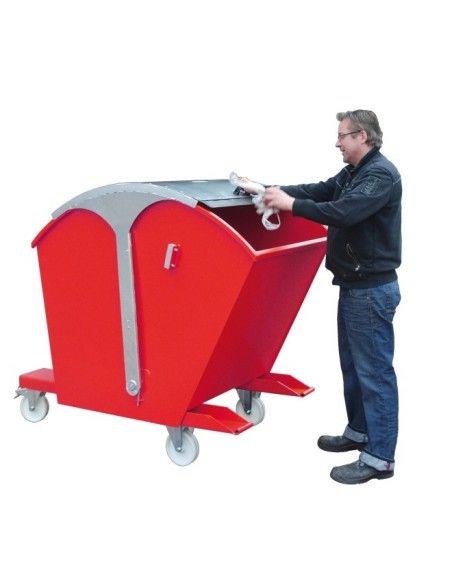 Tilting Container--Container tilting, hot galvanized