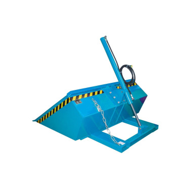 Tilting Container--Pala, painted, Celeste