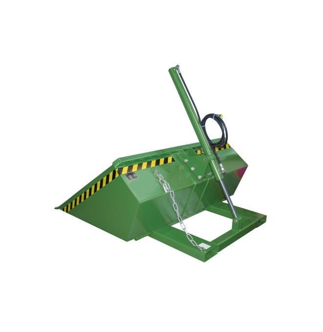 Tilting Container--Pala, painted, green