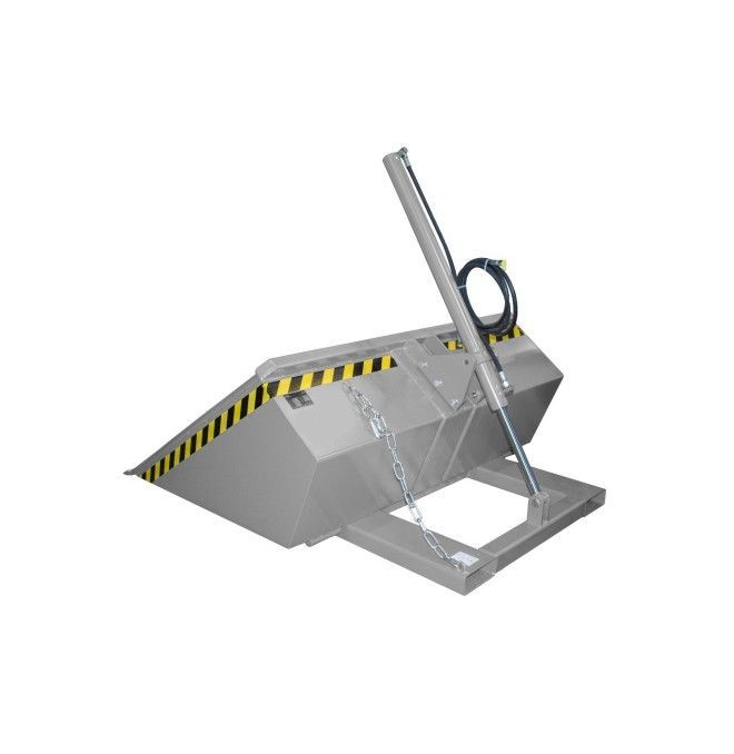 Tilting Container--Pala, painted, gray mouse