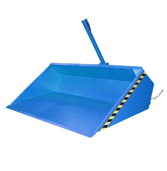 Tilting Container--Pala, painted, Celeste