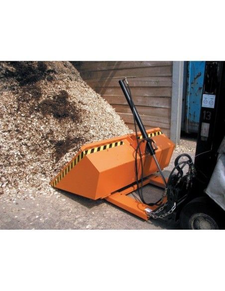 Tilting Container--Pala, painted, Celeste