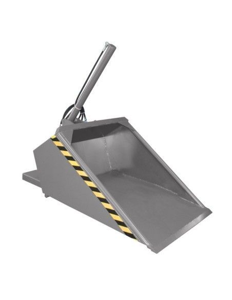 Tilting Container--Pala, painted, gray mouse