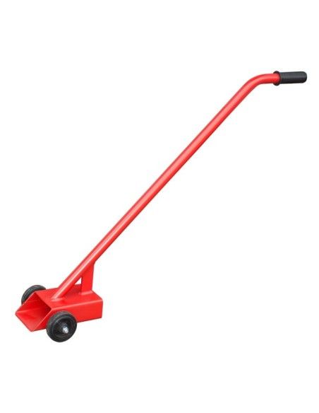 Plataformas de Segurança--Empilhadeira, pintada, vermelho fogo