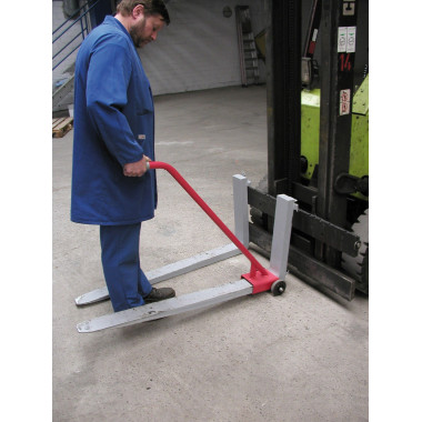 Piattaforme di Sicurezza--Forklift, dipinto, Fuoco Rosso 2