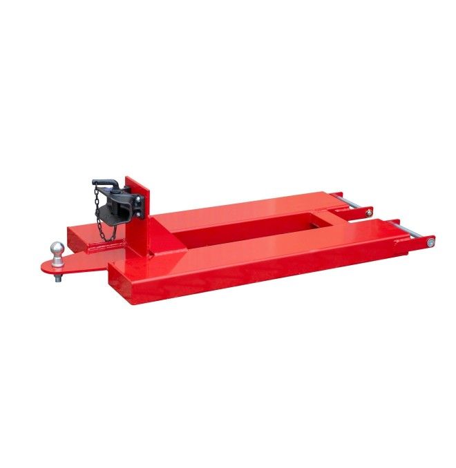 Cranes and Forklift Hooks--Help maneuver, painted, red fire