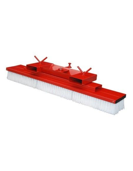 Balayeuses et Brosses--Brosse balayeur 1500x410mm chariot élévateur, Feu rouge