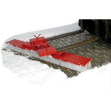 Sweepers and Brushes--Brush sweeper 2000x410mm forklift, Red fire 2