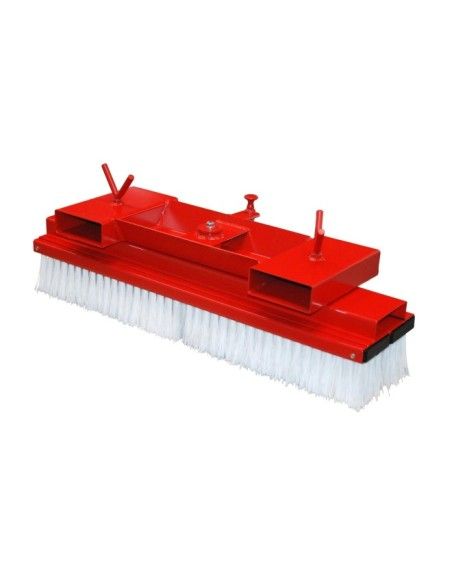 Balayeuses et Brosses--Brosse balayeur 1000x410mm chariot élévateur, Feu rouge