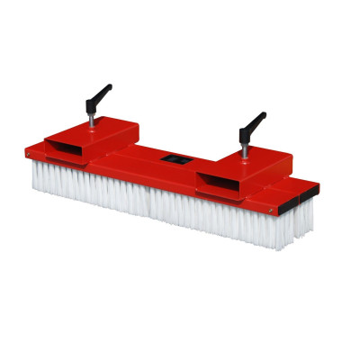 Kehrmaschinen und Bürsten--Bürste kehrmaschinen 1000x360mm gabelstapler, Rotes Feuer
