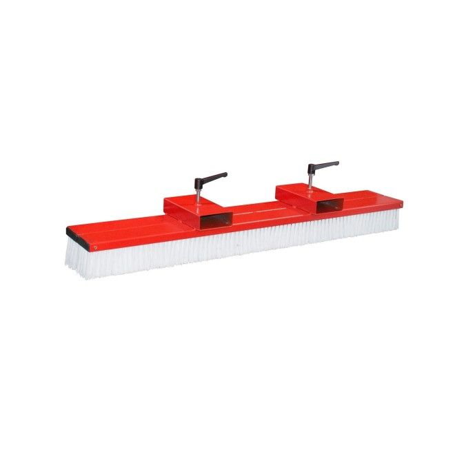 Kehrmaschinen und Bürsten--Bürste kehrmaschinen 1500x360mm gabelstapler, Rotes Feuer