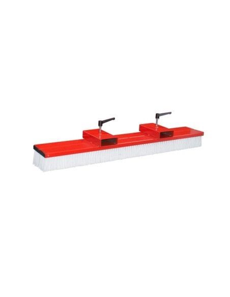 Balayeuses et Brosses--Brosse balayeur 1500x360mm chariot élévateur, Feu rouge